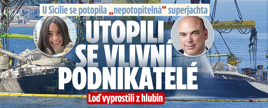 U Sicílie se potopila „nepotopitelná“ superjachta