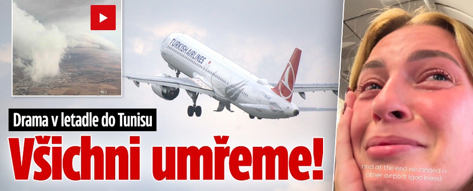 Banner ke žhavému tématu: Drama v letadle do Tunisu: Všichni ...