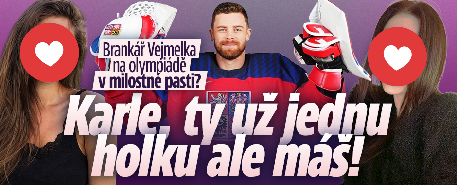 Banner ke žhavému tématu: Vejmelka v milostné pasti? Karle, ty už ...