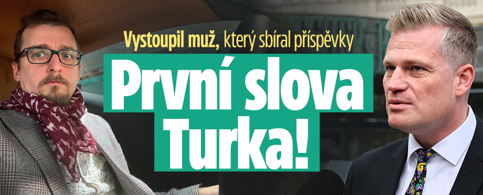 Banner ke žhavému tématu: Vystoupil muž, který sbíral příspěvky: ...