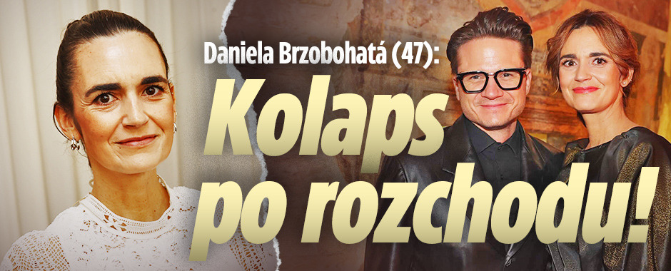 Banner ke žhavému tématu: Daniela Brzobohatá: Kolaps po rozchodu