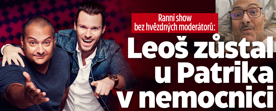 Banner ke žhavému tématu: Ranní show bez moderátorů: Leoš zůstal ...