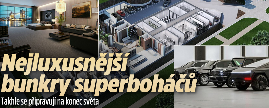 Banner ke žhavému tématu: Nejluxusnější bunkry superboháčů: ...