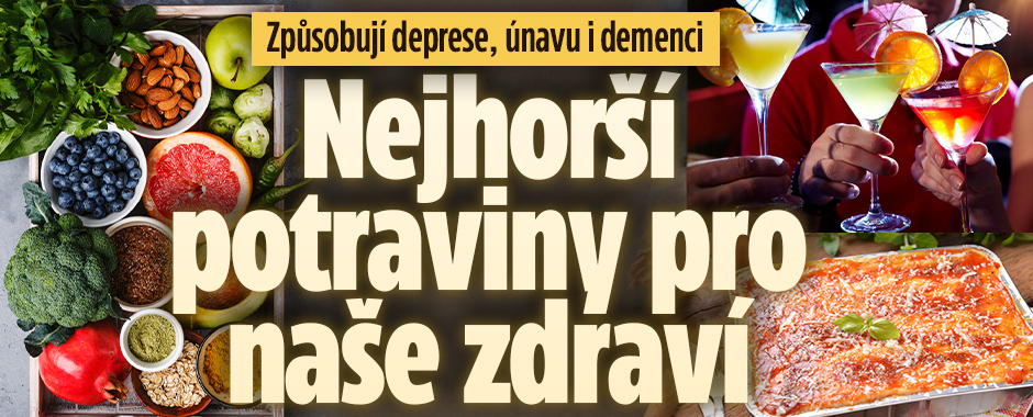 Banner ke žhavému tématu: Nejhorší potraviny pro naše zdraví: ...