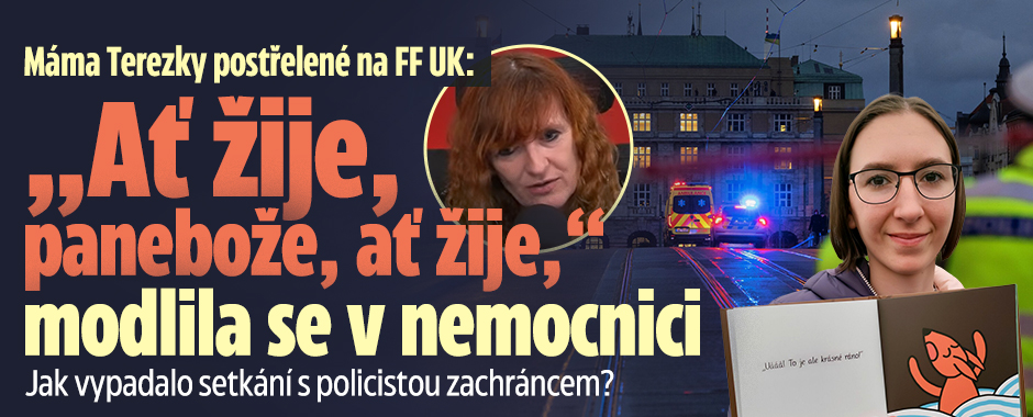 Banner ke žhavému tématu: Máma Terezky postřelené na FF: O ...