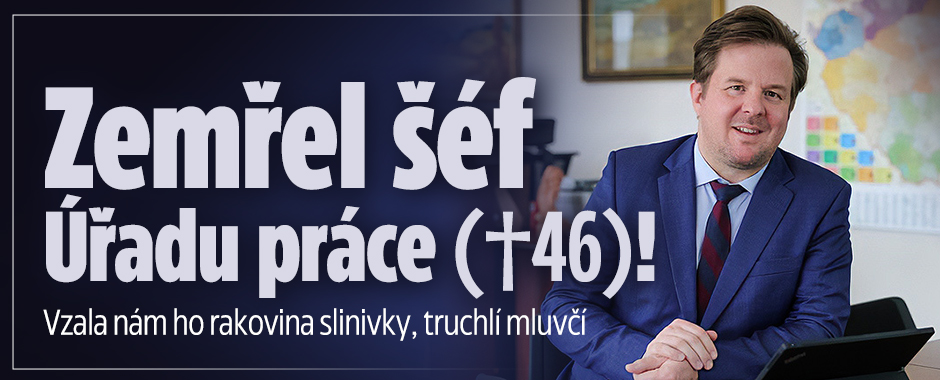 Banner ke žhavému tématu: Zemřel šéf Úřadu práce: Nečekané úmrtí ...