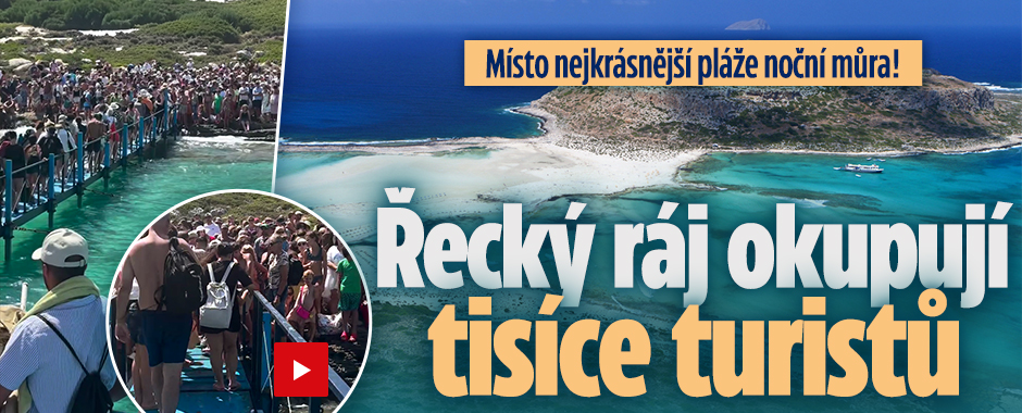 Banner ke žhavému tématu: Místo krásy, noční můra! Řecký ráj ...