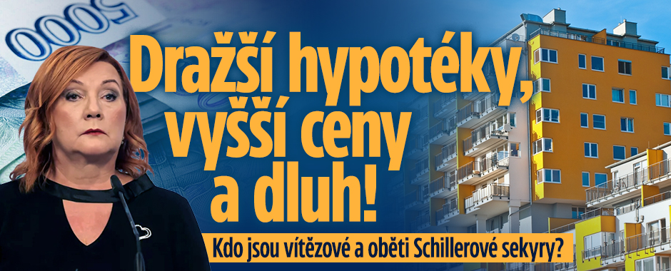 Banner ke žhavému tématu: Dluh i vyšší ceny! Kdo jsou oběti ...