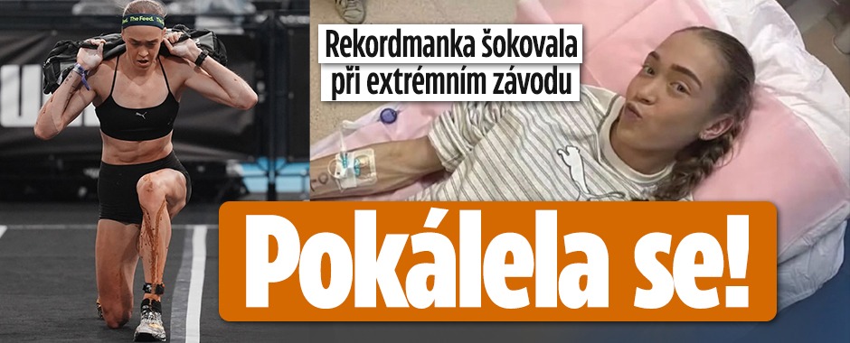 Banner ke žhavému tématu: Trapas rekordmanky při extrémním ...
