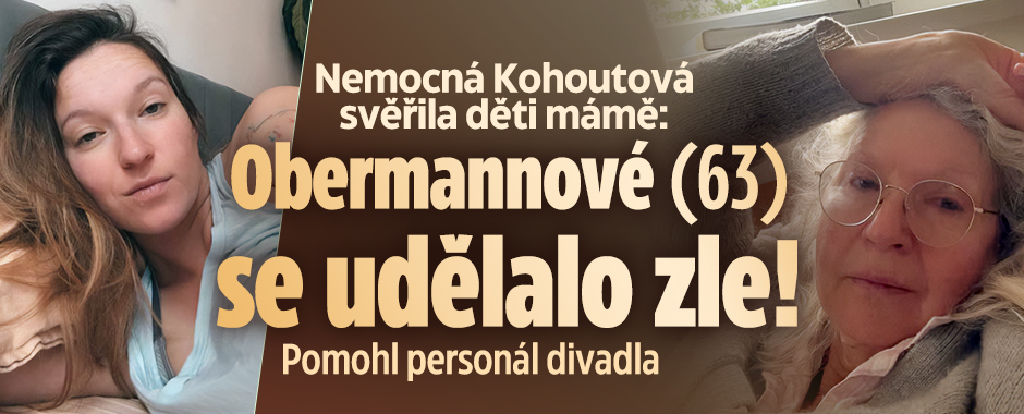 Ireně Obermannové se udělalo v divadle zle: Pomáhal personál!