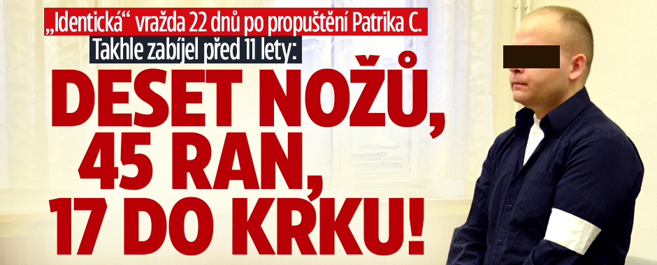 Banner ke žhavému tématu: Deset nožů, 45 ran, 17 do krku: ...