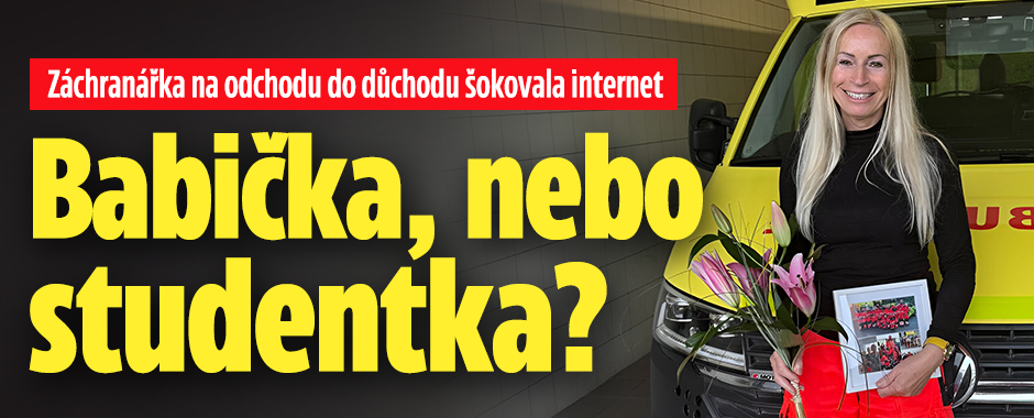 Záchranářka na odchodu do důchodu šokovala internet vzhledem