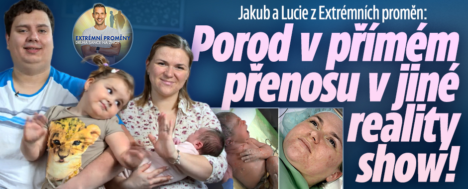 Banner ke žhavému tématu: Jakub a Lucie z Extrémních proměn: ...