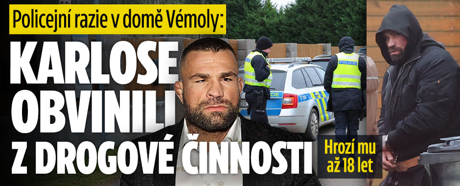 Banner ke žhavému tématu: Policie obvinila Vémolu z drogové ...