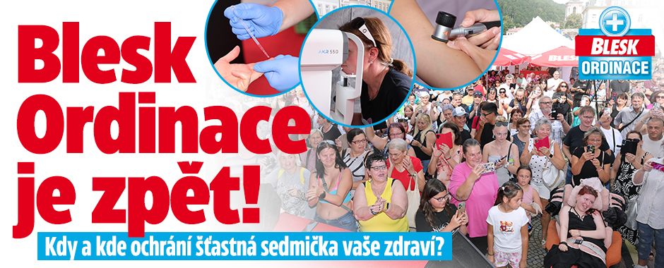 Banner ke žhavému tématu: Blesk Ordinace 2026: Kdy a kde se ...