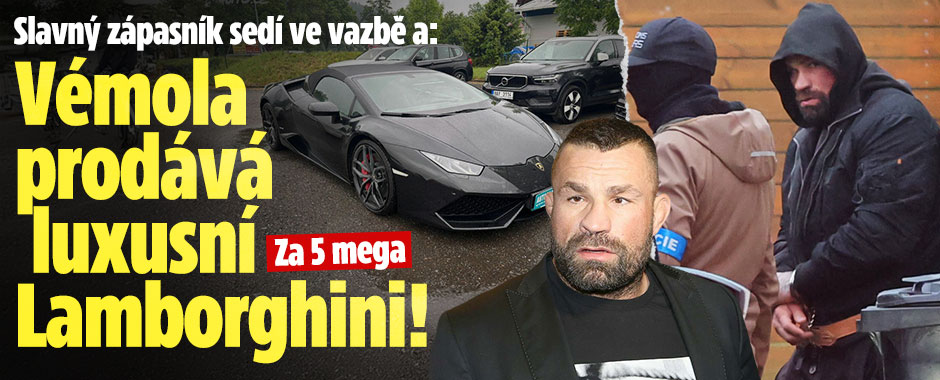 Banner ke žhavému tématu: Vémola z vazby prodává luxusní ...