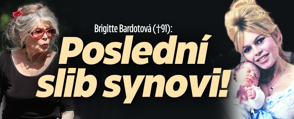 Banner ke žhavému tématu: Brigitte Bardotová (†91): Poslední slib ...