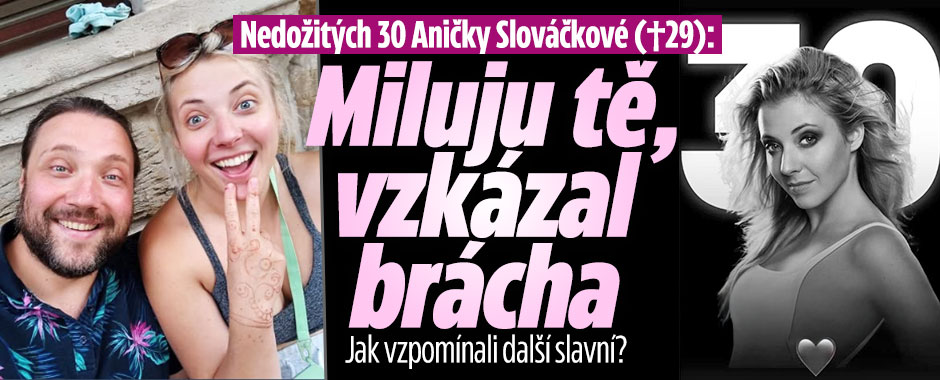 Banner ke žhavému tématu: Přání k nedožitým 30. narozeninám ...