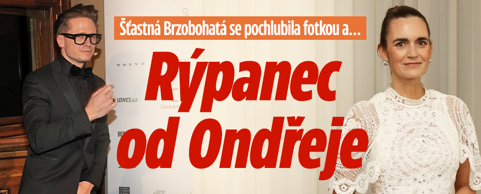 Banner ke žhavému tématu: Šťastná Brzobohatá se pochlubila ...