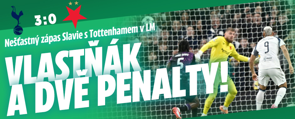 Banner ke žhavému tématu: ONLINE: Tottenham - Slavia: Zaskočí ...