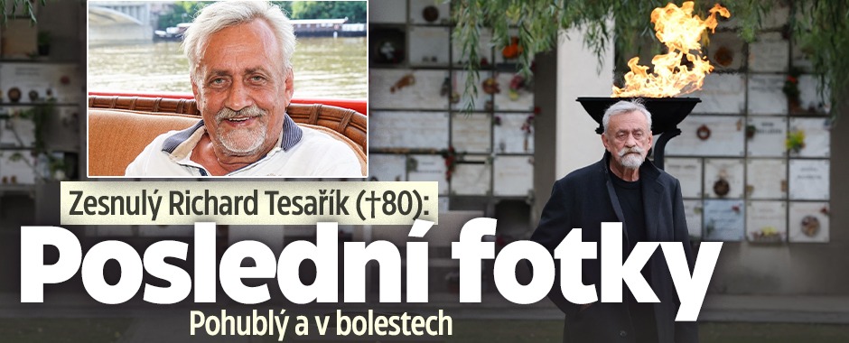 Banner ke žhavému tématu: Zesnulý Richard Tesařík (†80): Poslední ...