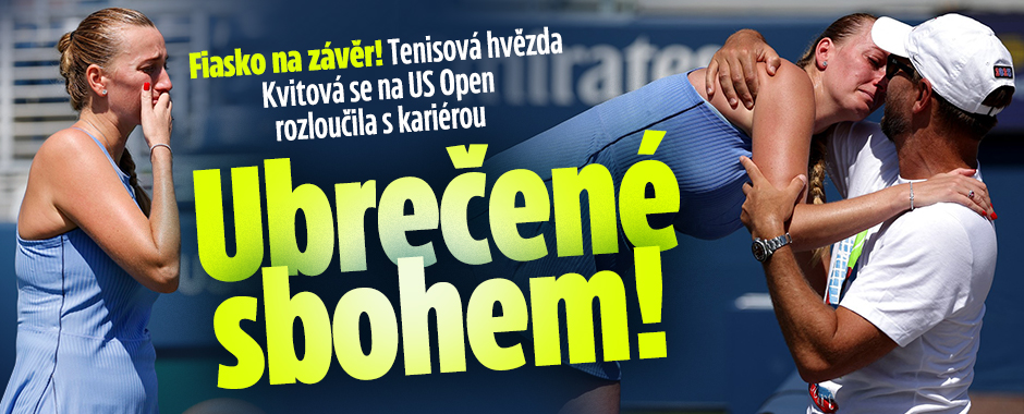 Banner ke žhavému tématu: Kvitová se na US Open rozloučila s ...