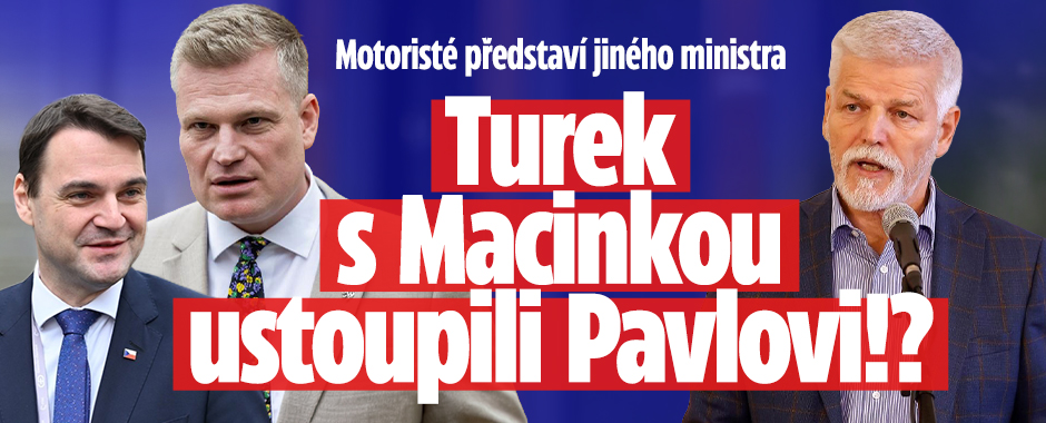Banner ke žhavému tématu: Motoristé představí jiného ministra: ...