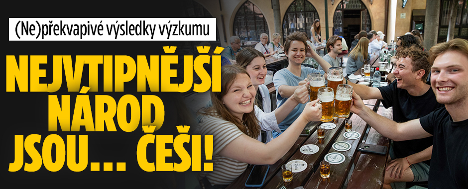 (Ne)překvapivé výsledky výzkumu: Nejvtipnější jsou Češi!