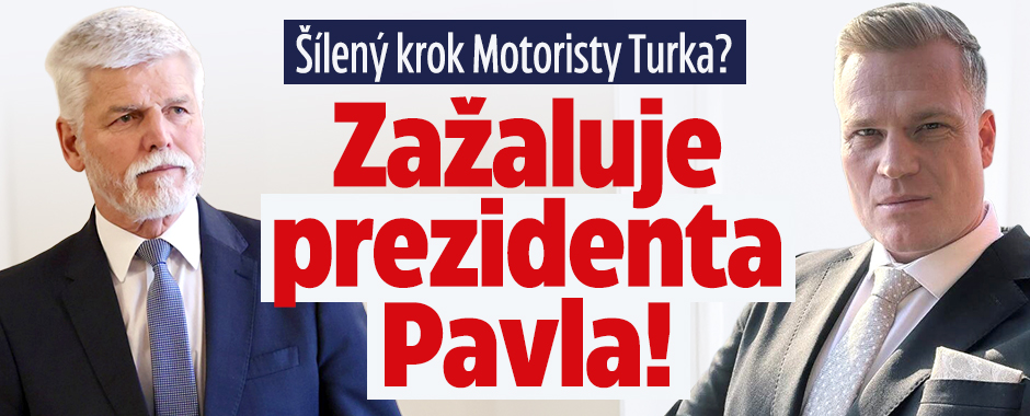 Banner ke žhavému tématu: Turek zažaluje Pavla! Dotklo se ho ...