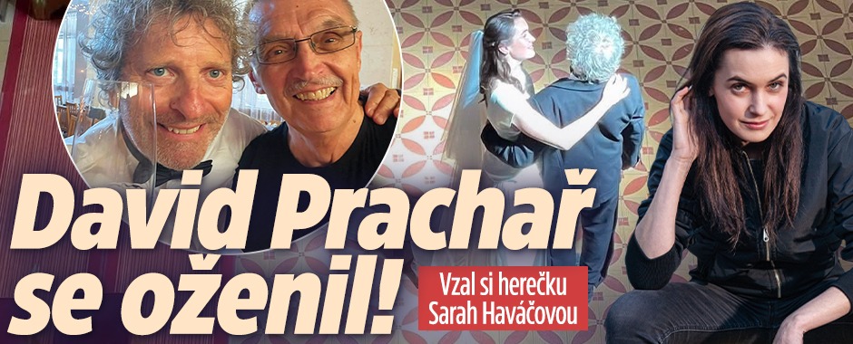 Banner ke žhavému tématu: David Prachař se oženil! Vzal si ...