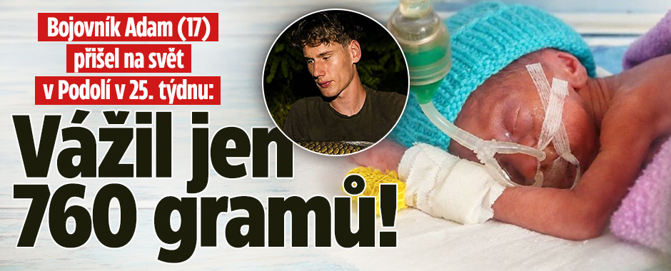Banner ke žhavému tématu: Zázrak v Podolí: Adam přišel na svět ...
