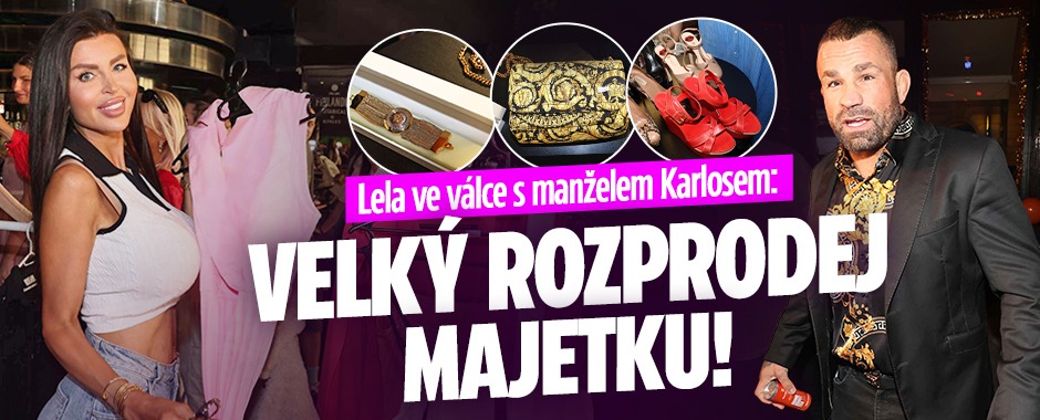 Banner ke žhavému tématu: Lela Vémola rozprodává šatník: Každý ...