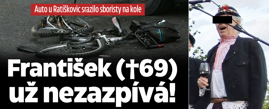 Auto srazilo sboristy na kole: František (†69) už nezazpívá!