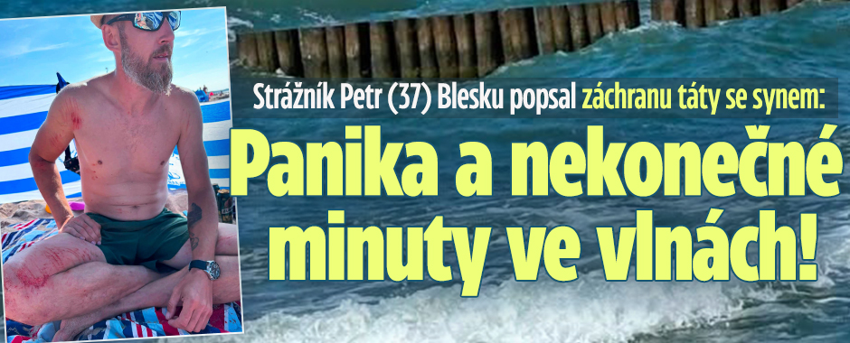 Banner ke žhavému tématu: Strážní Petr popsal záchranu lidí z ...