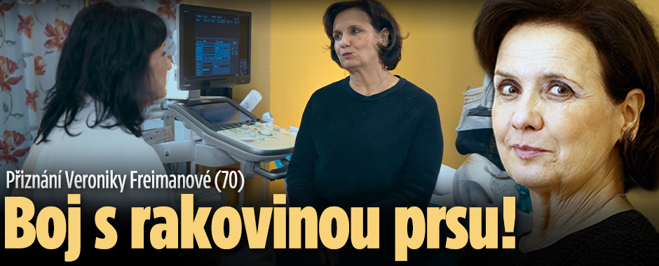 Banner ke žhavému tématu: Přiznání Veroniky Freimanové (70): Boj ...