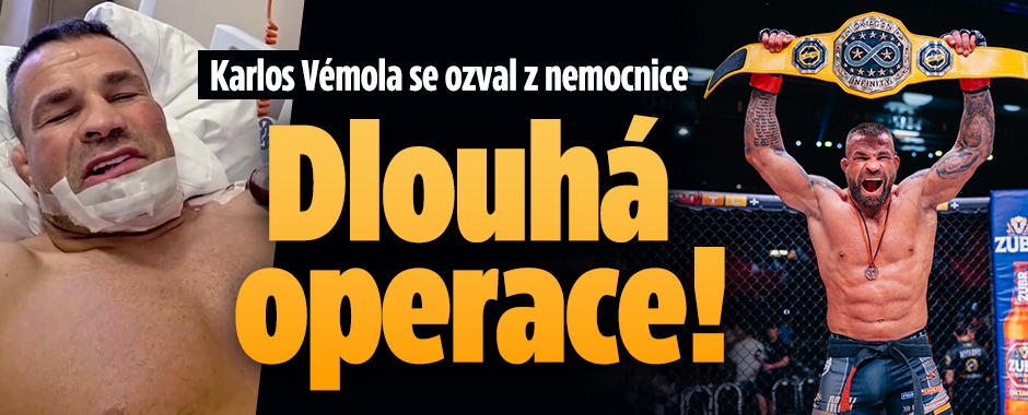 Banner ke žhavému tématu: Karlos Vémola se ozval z nemocnice: ...
