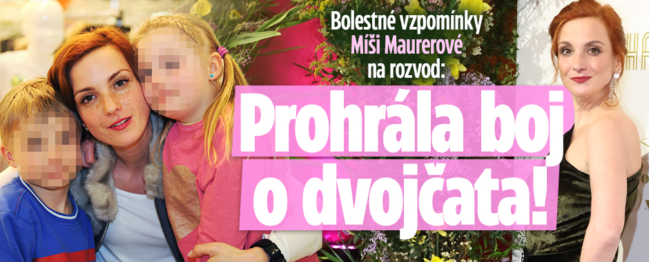 Banner ke žhavému tématu: Bolestné vzpomínky Míši Maurerové: ...