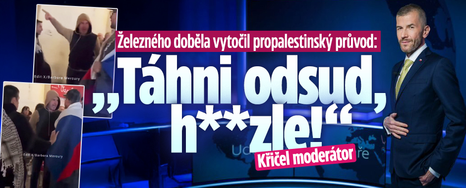 Banner ke žhavému tématu: „Táhni odsud, h**zle!“ Železného ...
