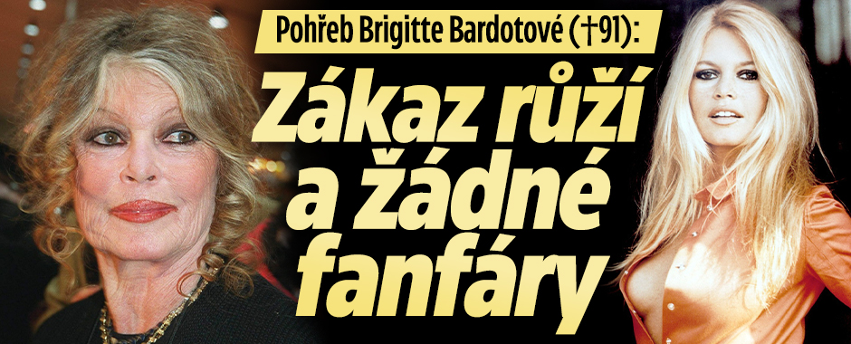 Banner ke žhavému tématu: Pohřeb Brigitte Bardotové (†91): Zákaz ...