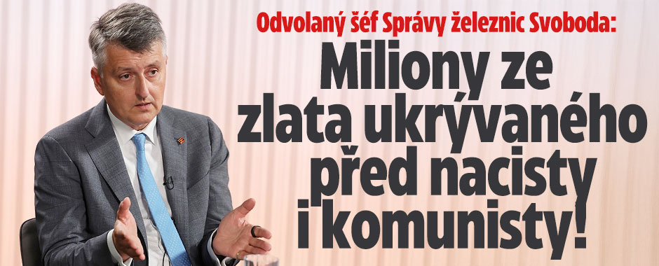 Banner ke žhavému tématu: Odvolaný šéf Správy železnic: Miliony ...
