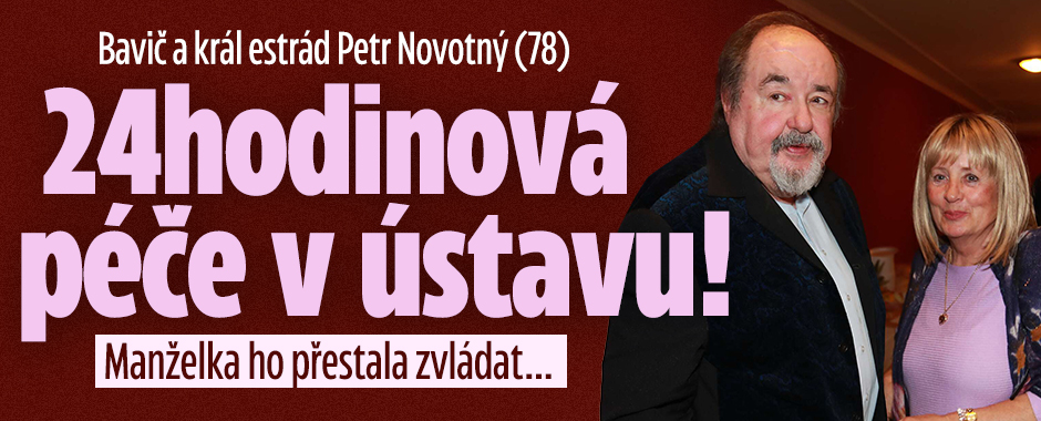 Banner ke žhavému tématu: Bavič a král estrád Petr Novotný: ...