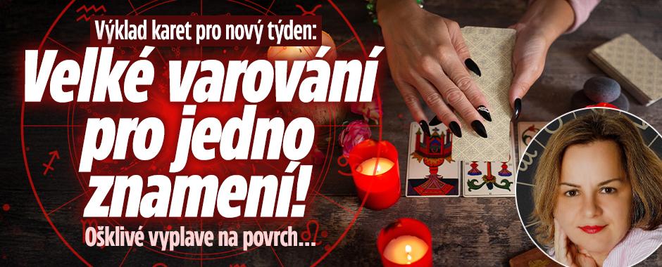 Banner ke žhavému tématu: Výklad karet pro nový týden: Varování ...