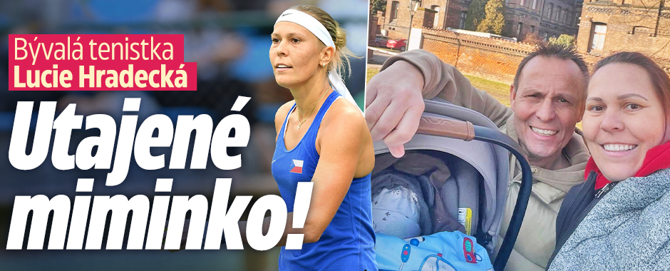 Banner ke žhavému tématu: Bývalá tenistka Hradecká září: Utajené ...