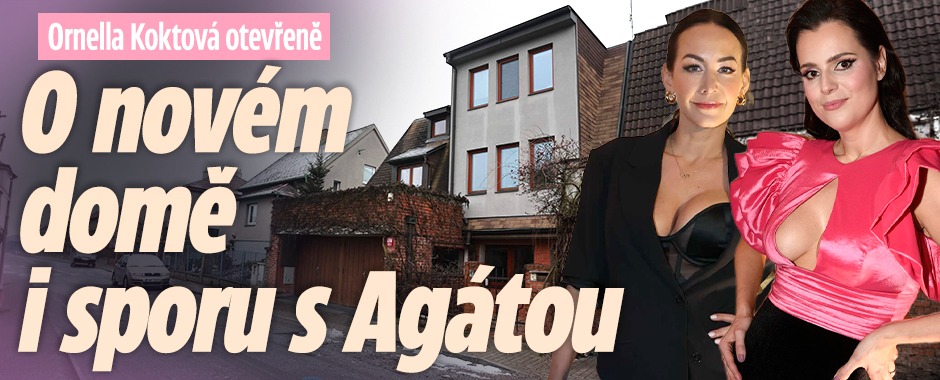 Banner ke žhavému tématu: Ornella Koktová otevřeně: O novém domě ...