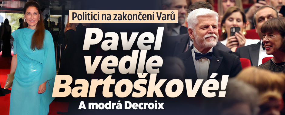 Zakončení KVIFF: Pavel vedle Bartoškové a Decroix v modré