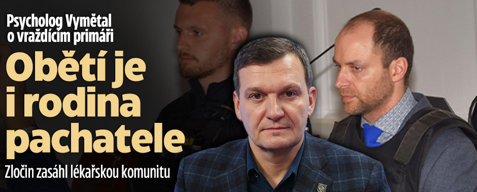 Psycholog o vraždícím primáři: Obětí je i rodina pachatele