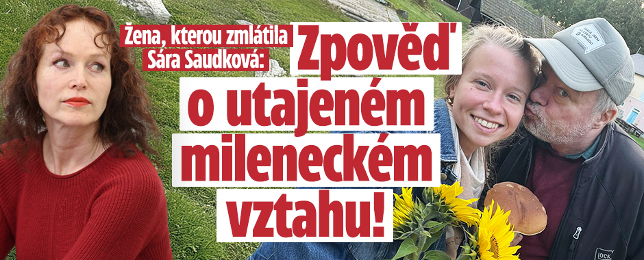 Banner ke žhavému tématu: Žena, kterou zmlátila Sára Saudková: ...