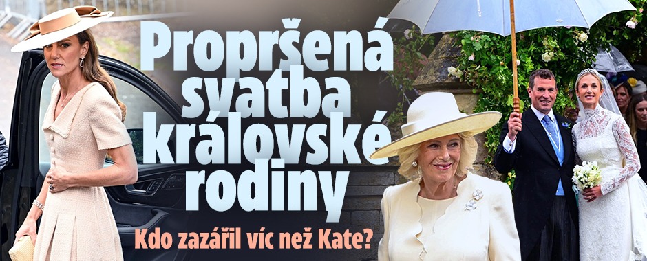 Banner ke žhavému tématu: Propršená svatba královské rodiny: Kdo ...