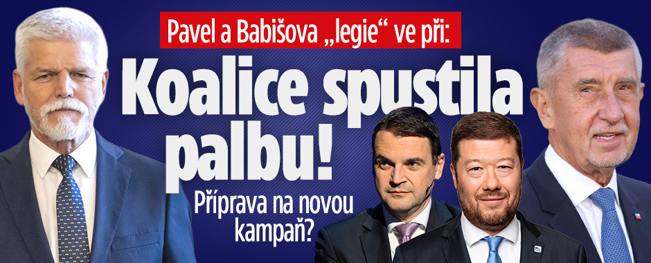 Banner ke žhavému tématu: Pavel vs. Babišova „legie“: Koalice ...