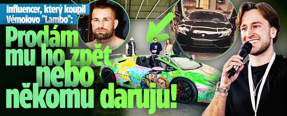 Banner ke žhavému tématu: Influencer, který koupil Vémolovo ...